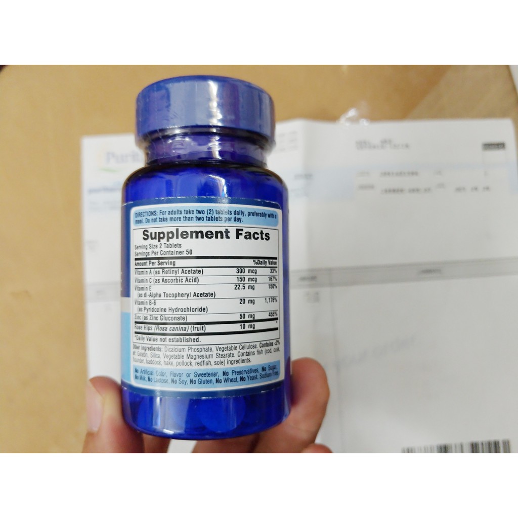 [Mã FMCGLOC giảm 5% đơn 250K] [Bill Mỹ]-Viên bổ sung kẽm trị mụn Zinc For Acne 100 viên | BigBuy360 - bigbuy360.vn