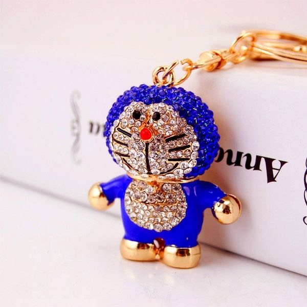 Móc khóa đính đá thời thượng nhiều hình