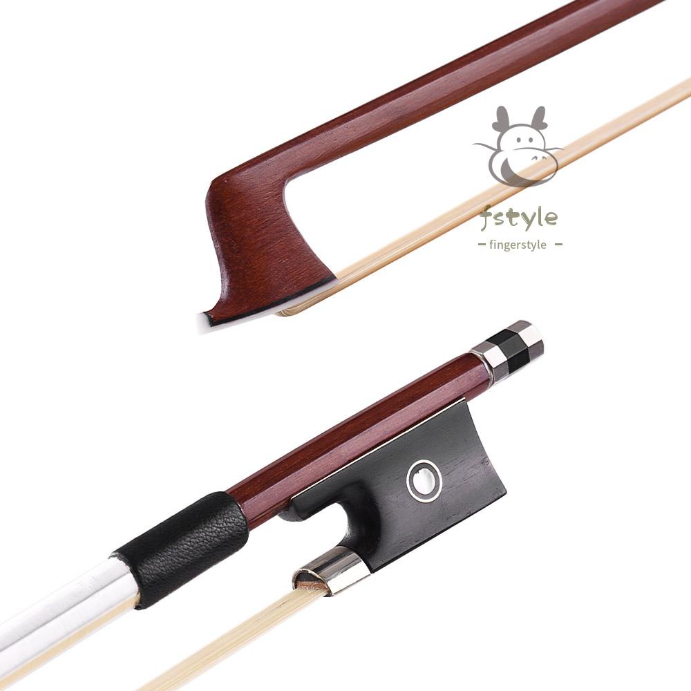 Concert Level 4/4 Violin Fiddle Bow Well Balanced IPE Wood Stick Ebony Horsehair