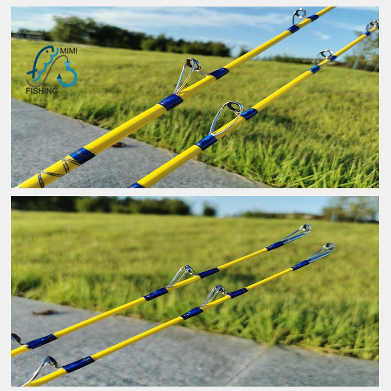 Cần câu Siêu bạo lực -Siêu Bền đọt đặc cắm gốc - Chuyên câu hàng khủng- máy đứng - 1m7 - 1m9
