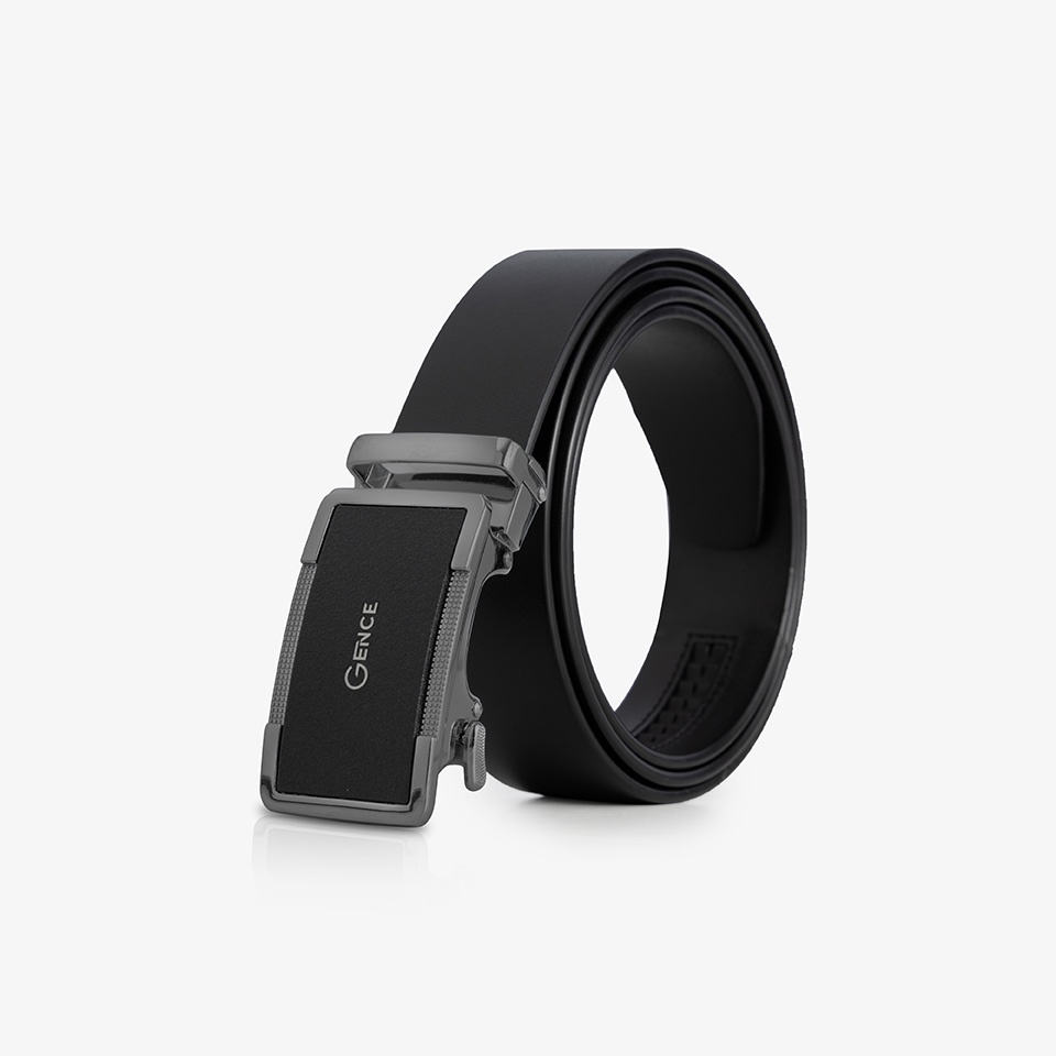 Thắt Lưng Da Nam Gence Cao Cấp, Nịt Da Nam Công Sở LG06