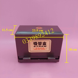 HỘP ĐỰNG ỐNG HÚT TIỆN LỢI DÙNG CHO QUÁN