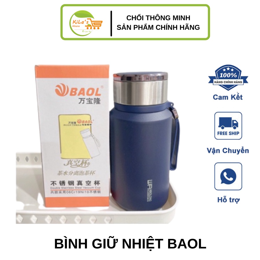 Bình Giữ Nhiệt Nóng Lạnh Chất Liệu Inox 304 Cao Cấp ,Bình Ủ Giữ Nhiệt 24h Có Lọc Hàng Hãng Balo Dung Tích Lớn