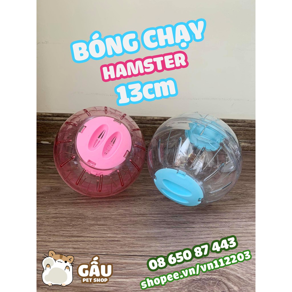 Bóng chạy mica hamster