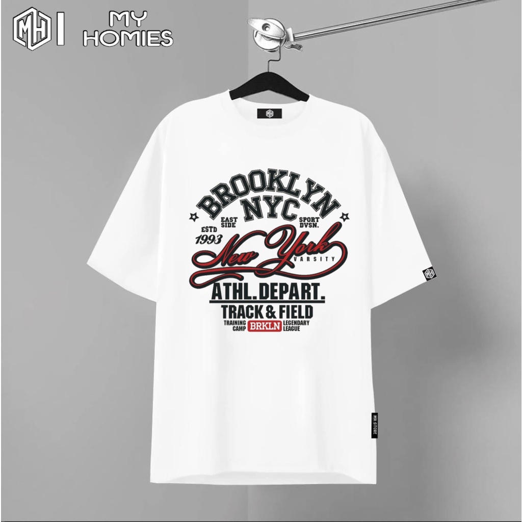 Áo thun BIG SIZE nam nữ từ 50 - 120kg cotton dày dặn và thoáng mát mẫu NYC - MH Store