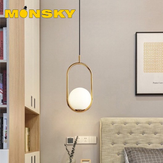 Đèn thả MONSKY KOW trang trí nội thất cao cấp kèm bóng LED chuyên dụng