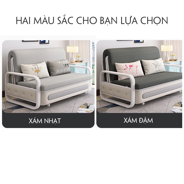 Sofa Giường Gấp Gọn Đa Năng, Giường Sô Pha Thông Minh Chuyển Đổi Thành Ghế Size 120 x 190cm | BigBuy360 - bigbuy360.vn