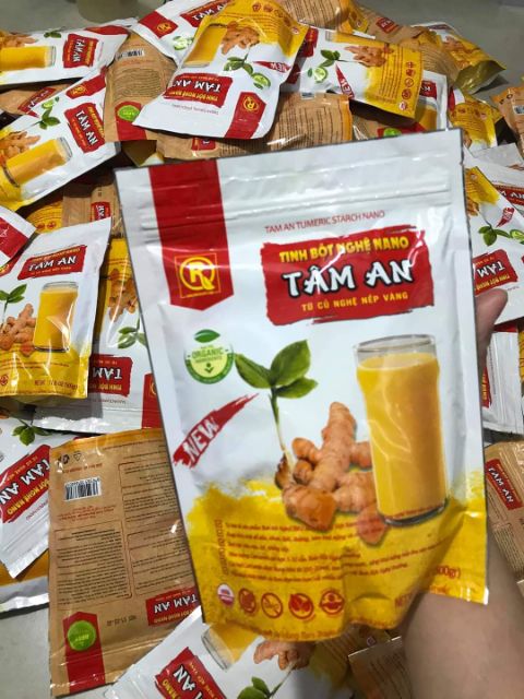 Bán sỉ 5kg tinh bột nghệ Nano Tâm An