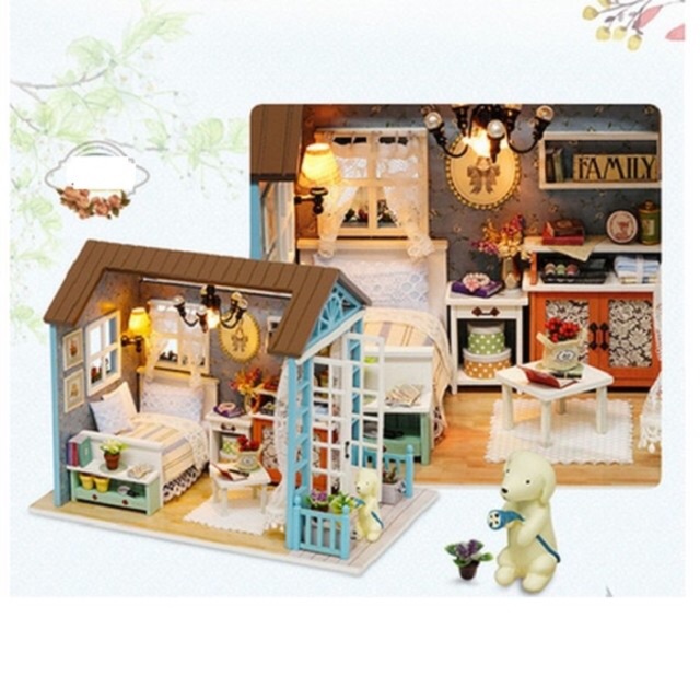 MÔ HÌNH NHÀ GỖ DIY – FULL HOUSE