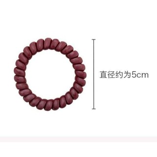 Cột tóc lò xò basic dễ thương - Tạp hóa màu hường