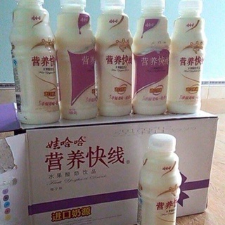 Sỉ 1 thùng sữa chua uống Trung Quốc 500ml x 15 chai