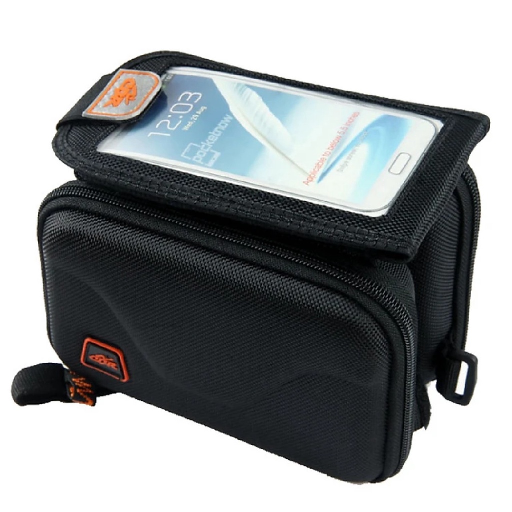 Túi treo khung xe đạp CBR chính hãng, Túi treo xe đạp 3 ngăn tiện dụng