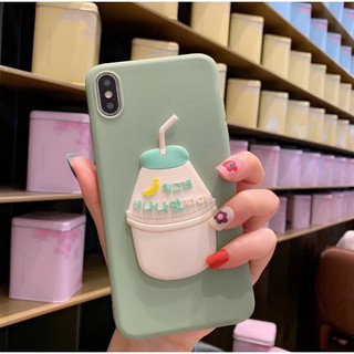 [IPHONE] Ốp Hàn Quốc - Sticker Trà Sữa Cute Cho Full Mã Iphone