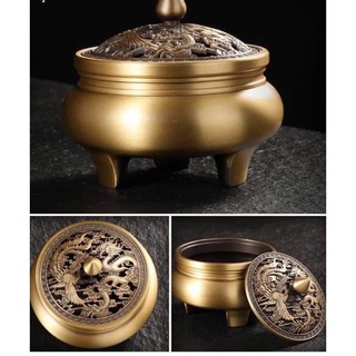 Lư đồng xông trầm hương