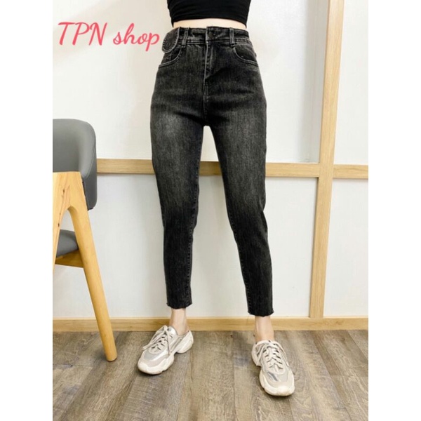 Quần Bò Baggy Nữ Dang Boy ❤Freeship❤Quần jean dáng baggy co giãn mặc cực thoải mái