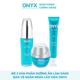 Bộ 3 Món Mỹ Phẩm Dưỡng Da ONYX Cosmetics Bảo Thy