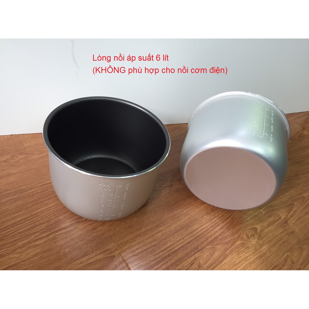Lòng nồi áp suất đa năng chống dính – Ruột nồi áp suất điện chống dính 6 lít | BigBuy360 - bigbuy360.vn