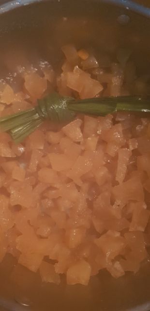 Combo 1kg cùi bưởi Bến Tre ngào đường + 1kg đường thốt nốt An Giang = 10kg chè bưởi An Giang chuẩn . | BigBuy360 - bigbuy360.vn