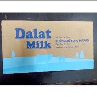 1 thùng sữa tươi của đà lạt milk
