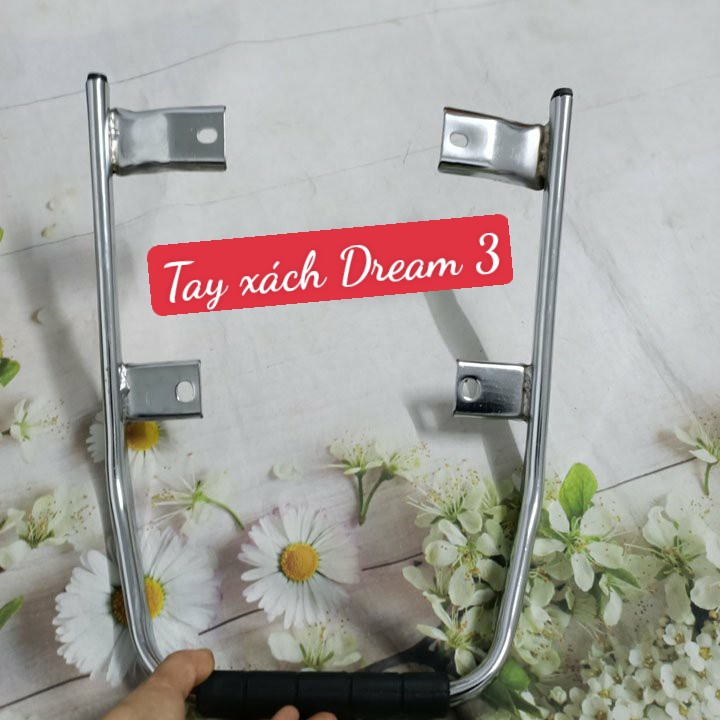 Tay dắt sau xe Dream 2, Dream 3 và Future Neo - chất liệu siêu bền, chắc chắn - SPB-DG