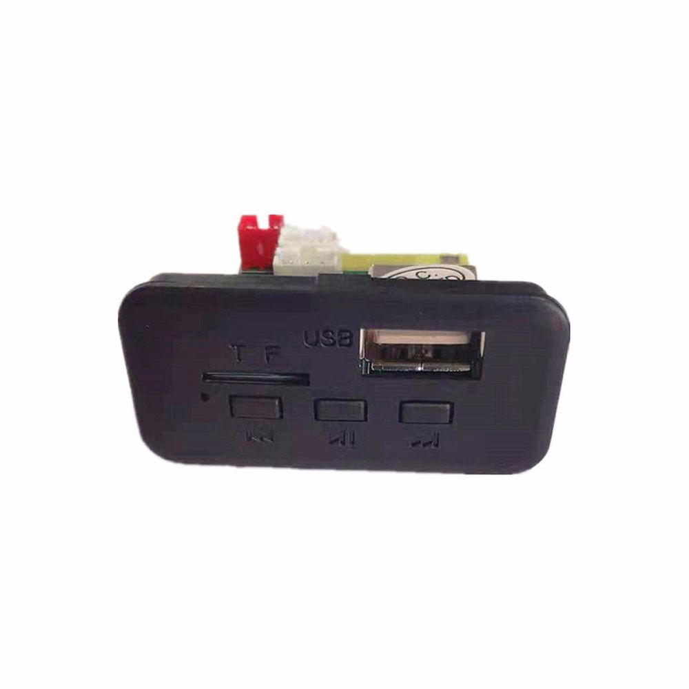 EXPEN High Quality Bluetooth 5.0 5V 12V Wireless MP3 Decoder Board Mini AUX Car Radio WMA Support USB FM TF Radio Audio Module/Multicolor