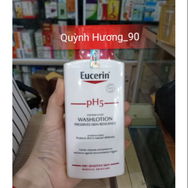 Sữa tắm EUCERIN PH5 200ml dành cho da nhạy cảm