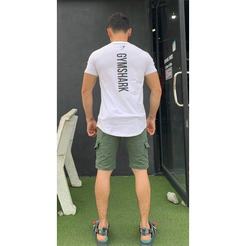 Áo thun tập gym nam gymshark COTTON 100% – áo thun thể thao nam gymshark Sp0026G