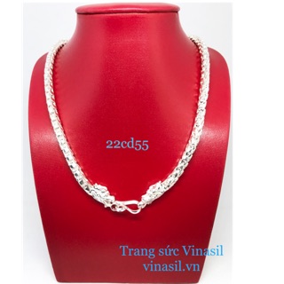 Dây chuyền bạc nam đầu rồng