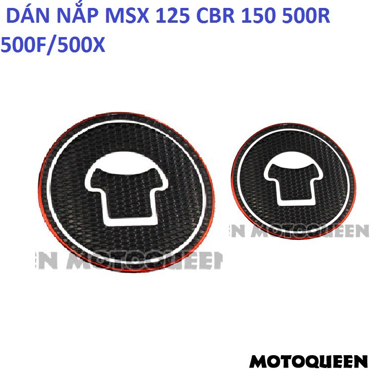 Dán nắp bình xăng MSX125 CBR150 /300R/500R/500f/500x