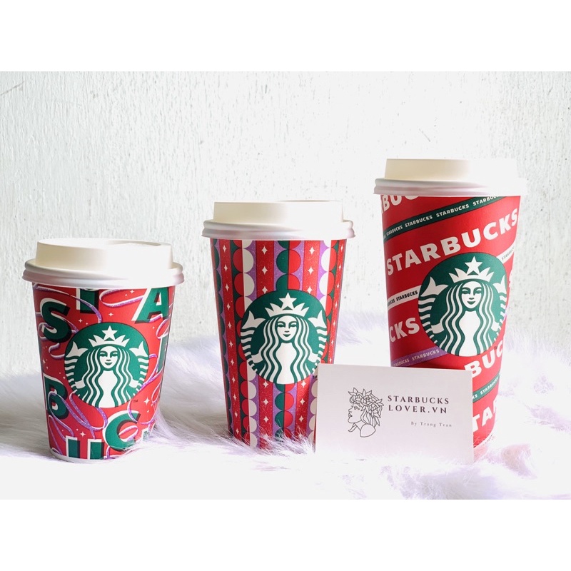 |CHÍNH HÃNG| LY GIẤY STARBUCKS