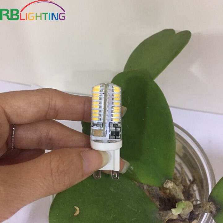 BÓNG LED CHÂN GHIM G9 5W ÁNH SÁNG VÀNG RB LIGHTING