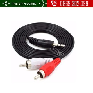 [Mã ELHACE giảm 4% đơn 300K] Dây loa 1 ra 2 5m - Dây AV 1-2 10m MG