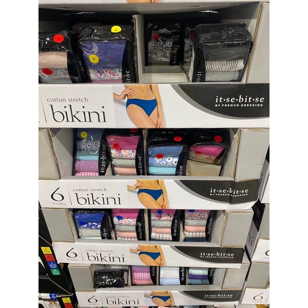 Quần chip nữ cotton auth set 6 cái