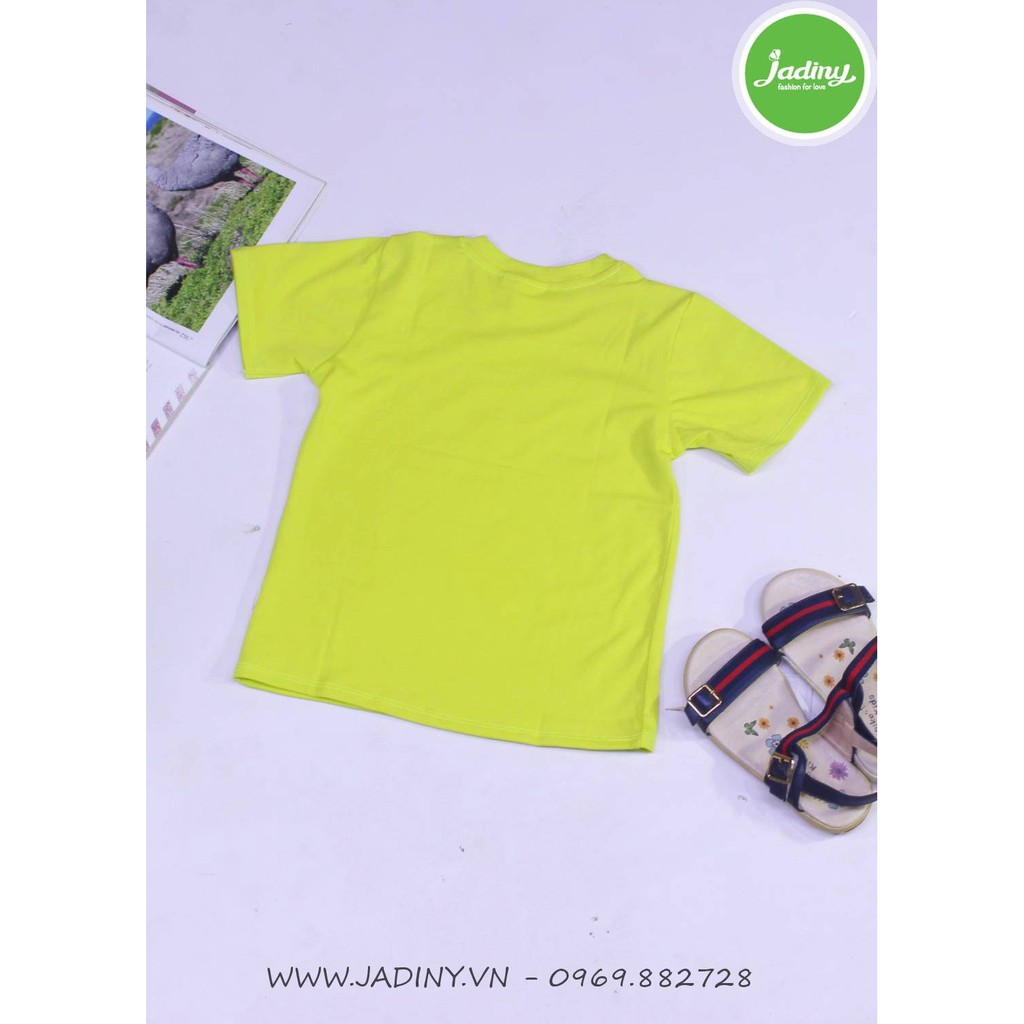 Áo thun cho bé trai,  chất liệu cotton mát mẻ - Jadiny