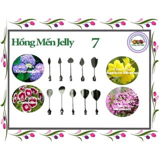 Bộ Kim Làm Thạch 3D 10 Kim nhỏ -mini kim làm hoa nhỏ- bánh thạch nhỏ