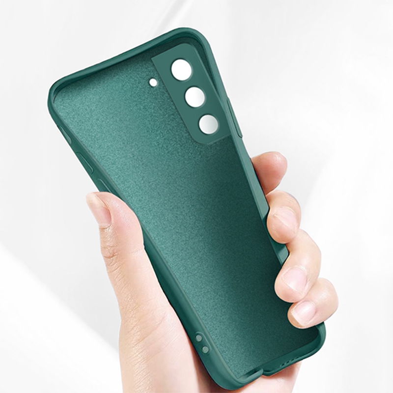 Ốp Lưng Silicone Mềm Chống Sốc Màu Trơn Cho Samsung Galaxy S21 Plus A12 A42 Note 20 Ultra | BigBuy360 - bigbuy360.vn