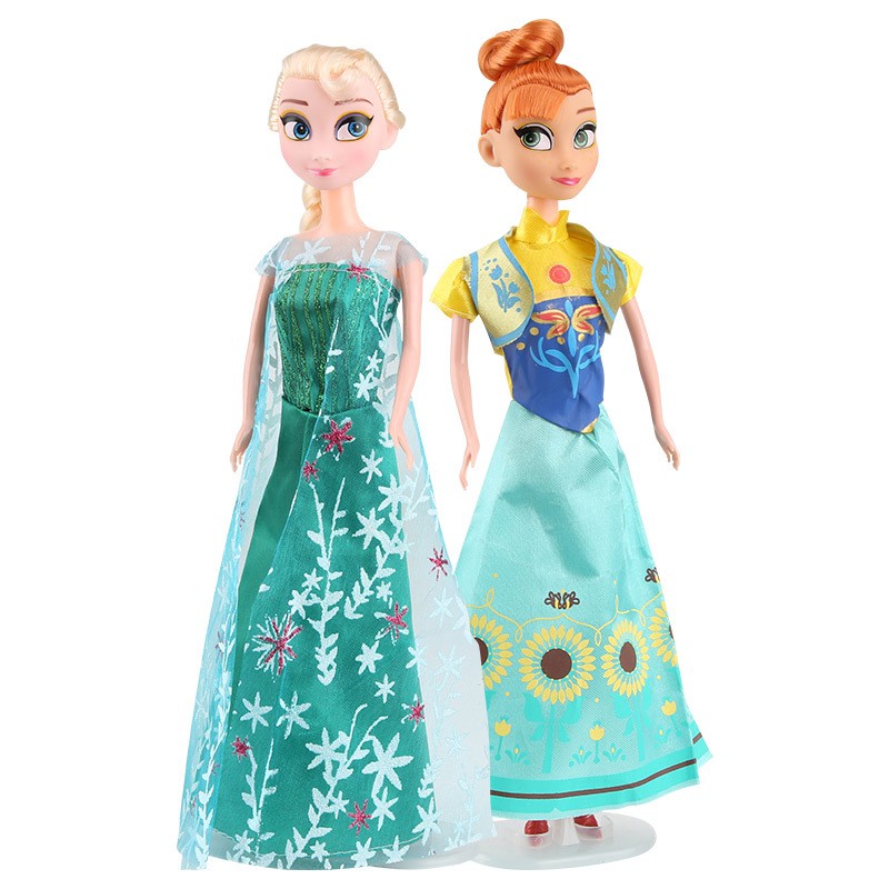 Frozen Đông lạnh 2 Công chúa Elsa Anna Búp bê Barbie Đồ chơi con gái Quà tặng trẻ em - Hàng nhập khẩu