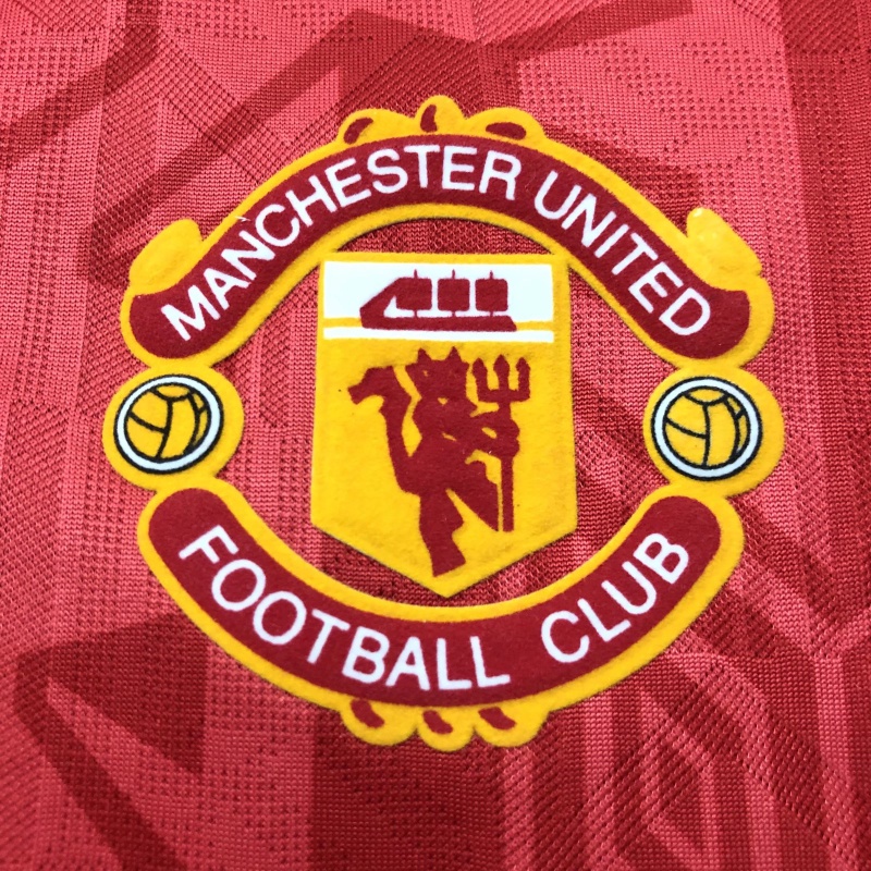 Áo Thun Thể Thao Tay Ngắn 92 / 94 Manchester United Phong Cách retro Cao Cấp