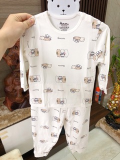 Bộ dài tay Avaler vải petit