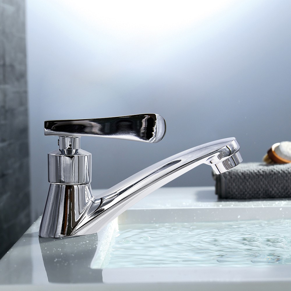 F&P Vòi nước Vòi lavabo lạnh Inox SUS 304 U-205