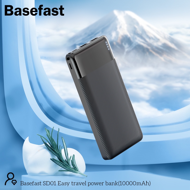 Sạc dự phòng Chính hãng Basefast - Pin dung lượng 10000mAh , 20000mAh sạc nhanh cho Smartphone