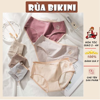 Quần Lót Cotton Nữ Không Đường May Kháng Khuẩn Ép Chống Viêm Hàng Đẹp Cao Cấp O2