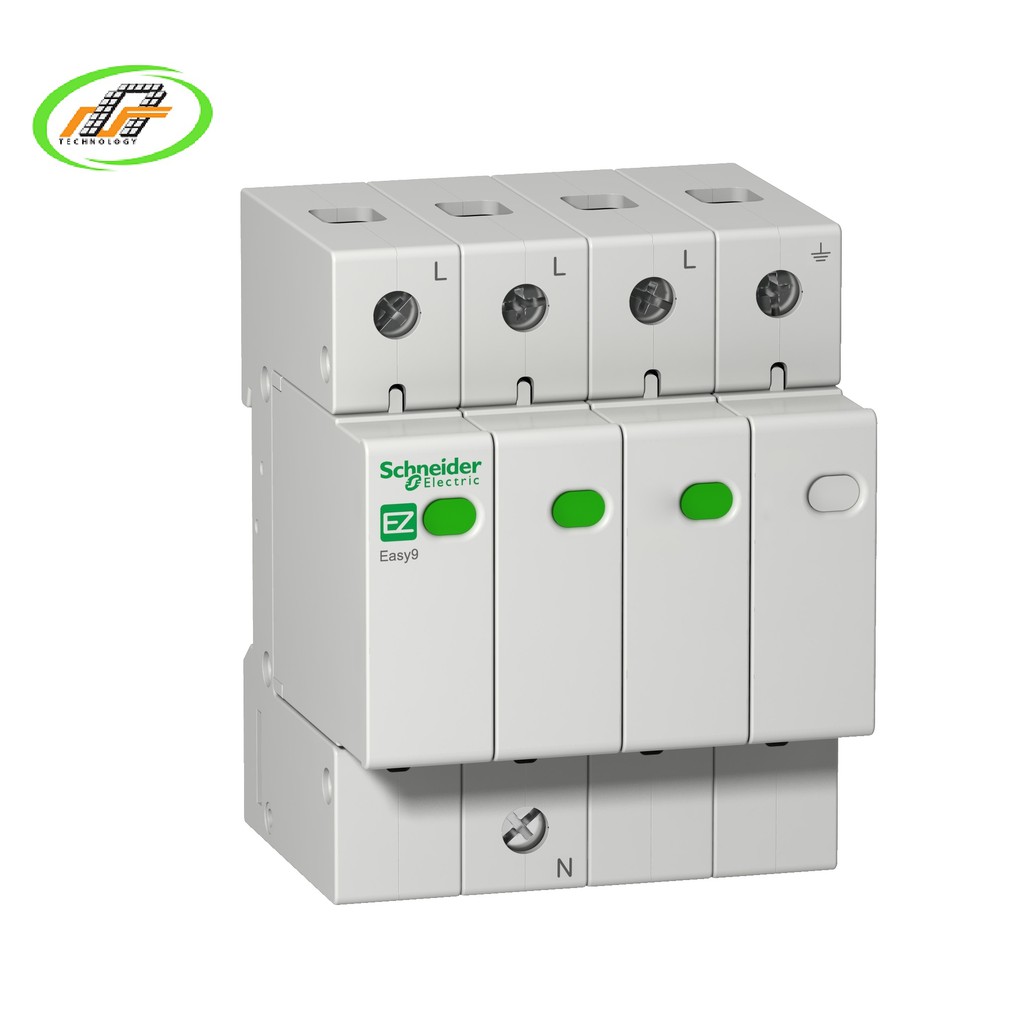 Thiết bị chống sét lan truyền 3P+N Schneider EZ9L33720 3P+N 20kA 400V