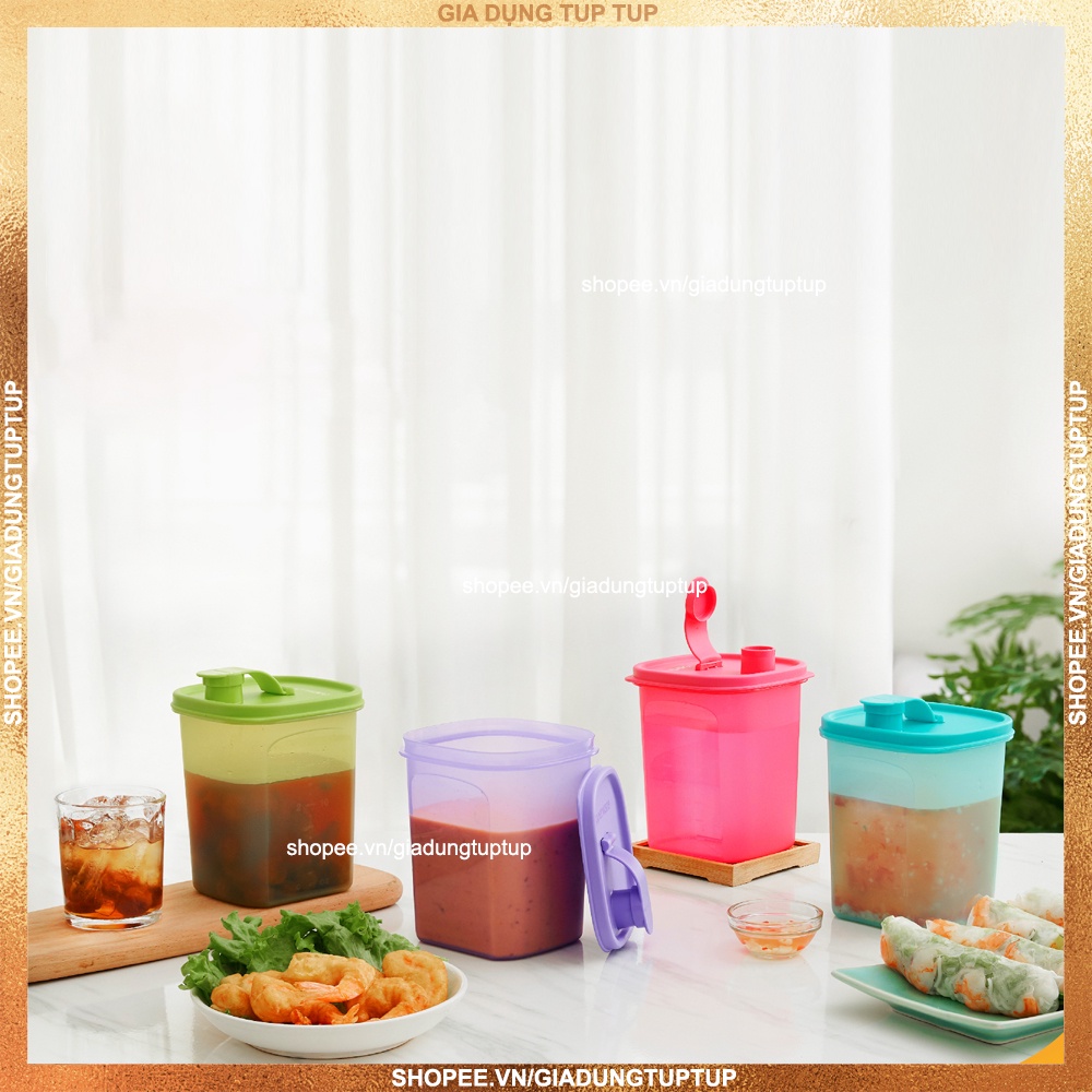 Bình nước Slim Line Pitcher 350ml/1L/2L Tupperware