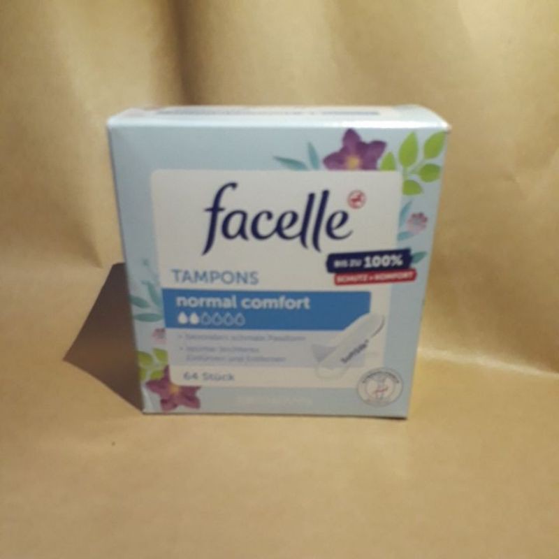 Tampon FaceLLe không cần đẩy ( ĐỨC ) hộp lớn