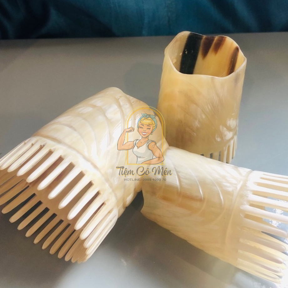 Ống Gió Sừng Massage Đầu - Giúp Lưu Thông Máu - Có Thể Dùng Khi Gội Đầu