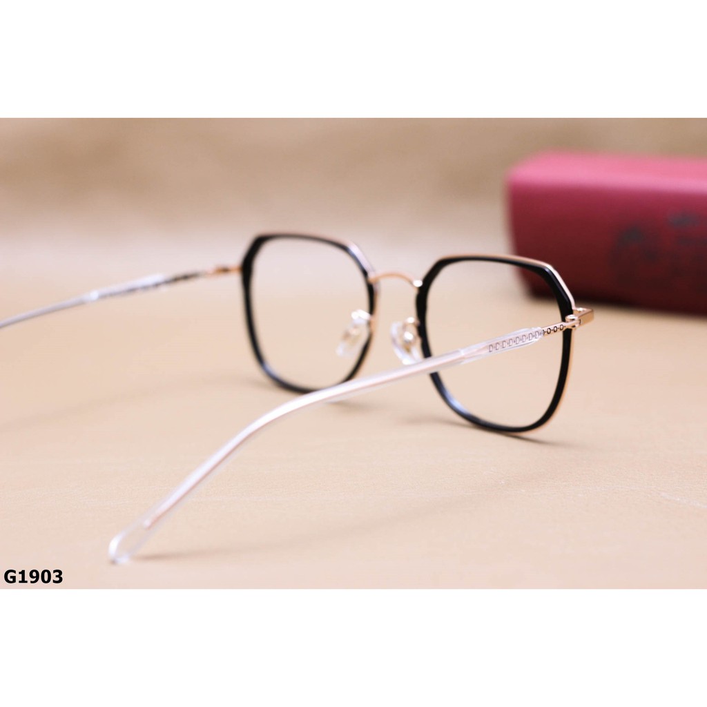 Gọng Kính Cận Hợp Kim Shady Unisex G1903 (Nhiều Màu)