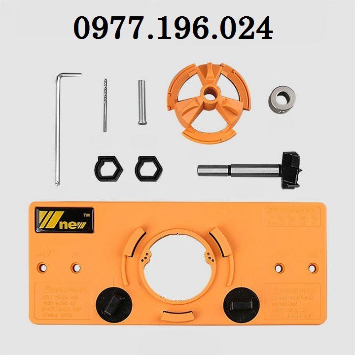 Bộ Cữ Khoan Bản Lề Bật Cao Cấp Wnew