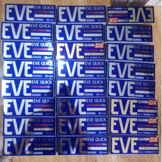 Hộp đựng 40 viên EVE của nhật