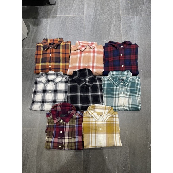 Sơ mi sọc xuất hàn màu đẹp